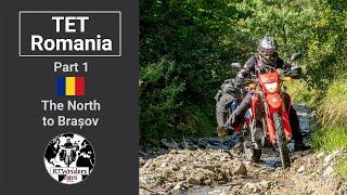 Trans Euro Trail - TET Romania Part1 2023 - RTWriders