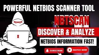 Certified Ethical Hacking/NBT NbtScan Scan Networks For NetBios name Information Tool/#subscribe