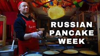 Maslenitsa (Russian Pancake Festival) on Red Sqaure, Russia