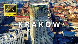 Krakow, Poland  in 4K ULTRA HD 60FPS Video by Drone