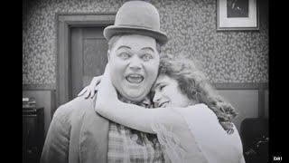 GOOD NIGHT NURSE, 1918, Comic Master Roscoe "Fatty" Arbuckle in one of his funniest. w/Buster Keaton