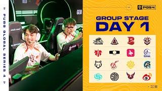 PGS 4 Group Stage DAY 1