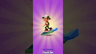 Flash Jet unlocked  #subwaysurfers #northpole #captainflash