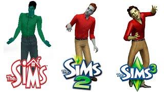 Zombies - Evolution  Sims 1 - Sims 2 - Sims 3