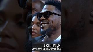 Dwyane Wade showed love to Udonis Haslem 