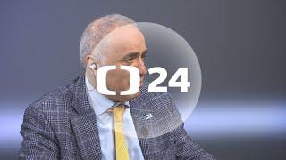 Exkluzivní rozhovor Garriho Kasparova pro ČT24