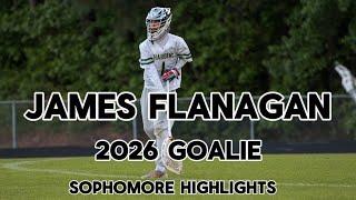 James Flanagan 2026 Goalie- 2024 Spring Highlights