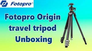 Fotopro Origin Travel Tripod Unboxing