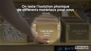 Matériaux d'isolation phonique : on a testé pour vous leur efficacité | ALSABRICO