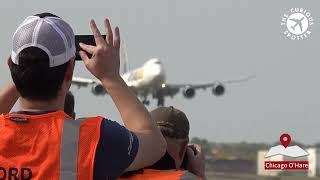 The crowd had a big surprise as Atlas B747 slams to ground