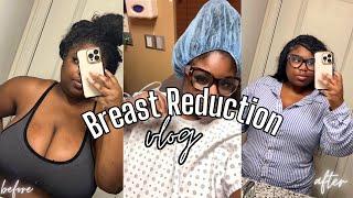 BREAST REDUCTION SUGERY VLOG | Recovery Day 1-7 & MUST HAVES for Surgery 