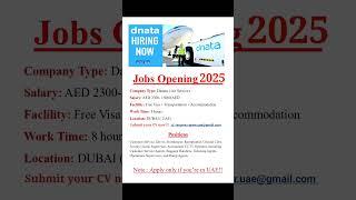 Dubai job vacancies for 2025#job #dubaijobportal #jobsearch #dubaijobs #jobsindubai #shorts