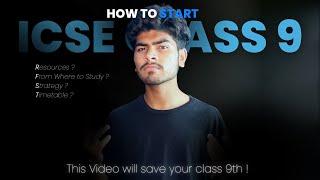 How to Start ICSE Class 9 Studies ! | Strategy for ICSE 9 2023 | Timetable for Preparation