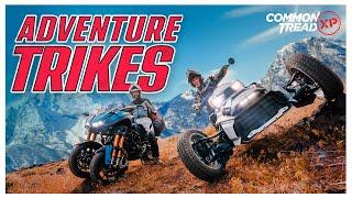 Adventure Trikes! Can-Am Ryker Rally vs. Yamaha Niken | Common Tread XP