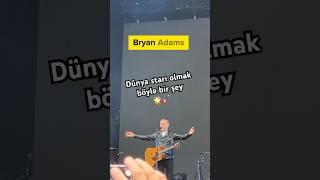 A truly world star!  #norveçteyiz #bryanadams #norway @bryanadams