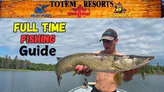 Targeting summer Pike on Lake of the Woods!