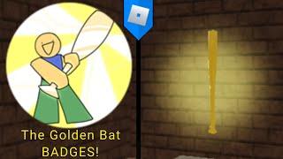 HOW TO GET The Golden Bat BADGES! Home Simulator (ROBLOX)