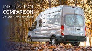 Deep Dive: Insulation Comparison for Camper Vans and More