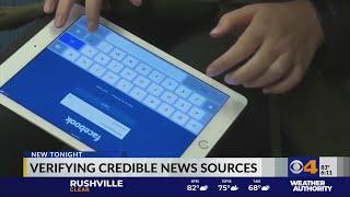 Verifying credible news sources