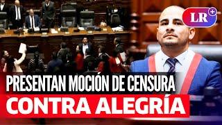 Presentan moción de censura contra Arturo Alegría por polémica votación en el Congreso | #LR