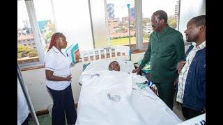 LIVE: L.S.K LEADERS VISIT VICTIMS OF POLICE BRUTALITY AT KENYATTA NATIONAL HOSPITAL