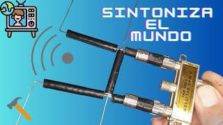 How to make the most powerful antenna on earth for terrestrial broadcasting |TV FREE|