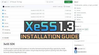 How to Install XeSS 1.3 - Installation Guide