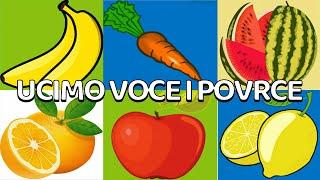 Učimo Voće i Povrće - učenje voća i povrća puzzle - Pepi TV crtani za djecu - ucimo voce i povrce