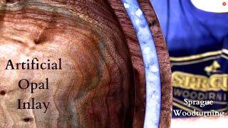 Woodturning - 140,000 Subscribers! Artificial Opal!!