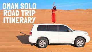 SOLO OMAN ROAD TRIP | One Week Itinerary for Oman | Before Corona