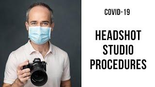 COVID19 Headshot Studio Procedures (Detroit Portrait Photographer)