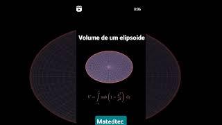 Volume de um elipsoide