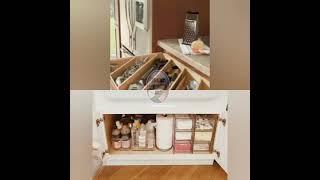 Kitchen organizer smart ideas by Shamz Home art#shorts#kitchenorganization#kitchenorganizers