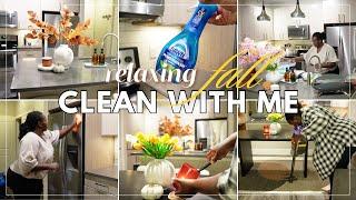 CLEANING MOTIVATION | Relaxing Fall Clean With Me, Minimal Fall Decor, Faith Matini