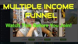 MULTIPLE INCOME FUNNEL: Full Review, Tutorial, Scam or Legit?