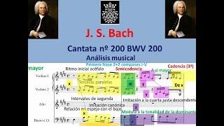 Análisis de la Cantata nº 200 BWV 200 de J. S. Bach.