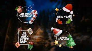 Christmas Titles / Lower Thirds ( After Effects Template )