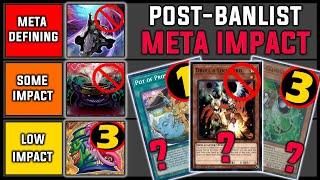 HOW IMPACTFUL WOULD THESE BANLIST CHANGES BE ON THE META? | Yu-Gi-Oh! Post Banlist Meta Impact