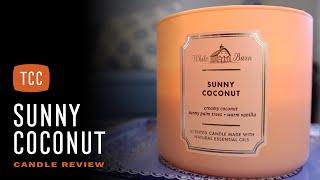 Sunny Coconut Candle Review – Bath & Body Works