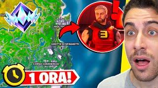 Atterro per 1 ORA alla GROTTA da BOSS EMINEM in RANKED! Stagione Remix Capitolo 2 Fortnite ITA!