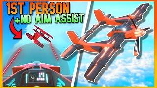 DOGFIGHT But We Are in 1st PERSON + NO AIM ASSIST!