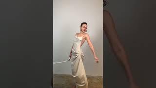 gigihadid jacquemus backstage vs runway  #gigihadid #runway #hadid  #jacquemus #hairflip