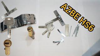 Azbe HS6 lock pick Tool for emergency opening of locks  Medvejatnik.com.ua 