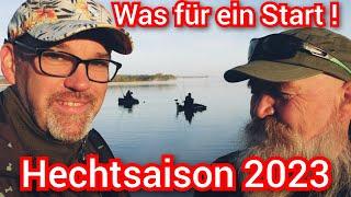 Angeln auf Hecht - Was geht denn hier ab? - 01.05.2023 Start der Hechtsaison in MV - ANGLERSCHWATZ -