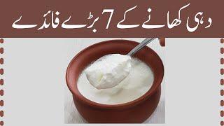 Benefits of Yougard ( Dahii ) | دہی کھانے کے 7 بڑے فائدے | Kahani Sector