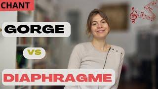 Gorge vs Diaphragme : La grande différence entre les GRANDS CHANTEURS et les autres #chant