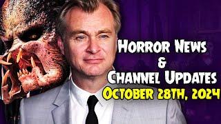 New Predator Movie(s!), Christopher Nolan Horror Movie, and More | Horror News & Channel Updates