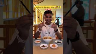 Authentic Korean food in Delhi | Majnu ka tila  #shorts #food