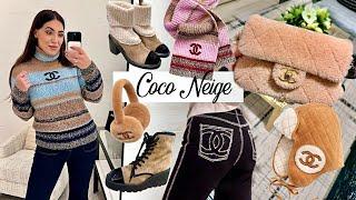 Chanel Coco Neige Capsule Winter Ski Collection ️ Shearling Bags, Boots, RTW 24N