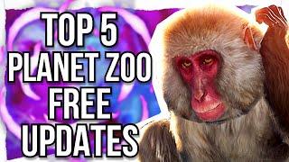 Top 5 FREE UPDATES in Planet Zoo!!!